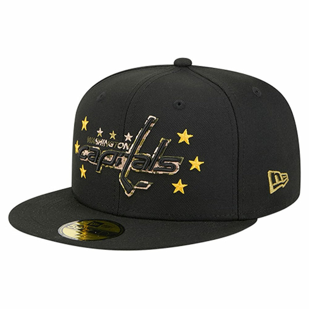 Washington Capitals New Era Military Appreciation Digital Camo Stars 59FIFTY Fitted Hat