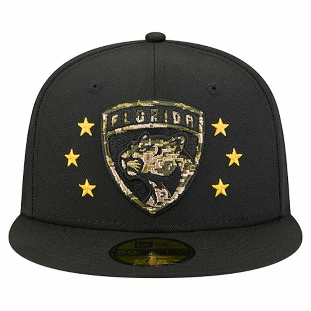 Florida Panthers New Era Military Appreciation Digital Camo Stars 59FIFTY Fitted Hat