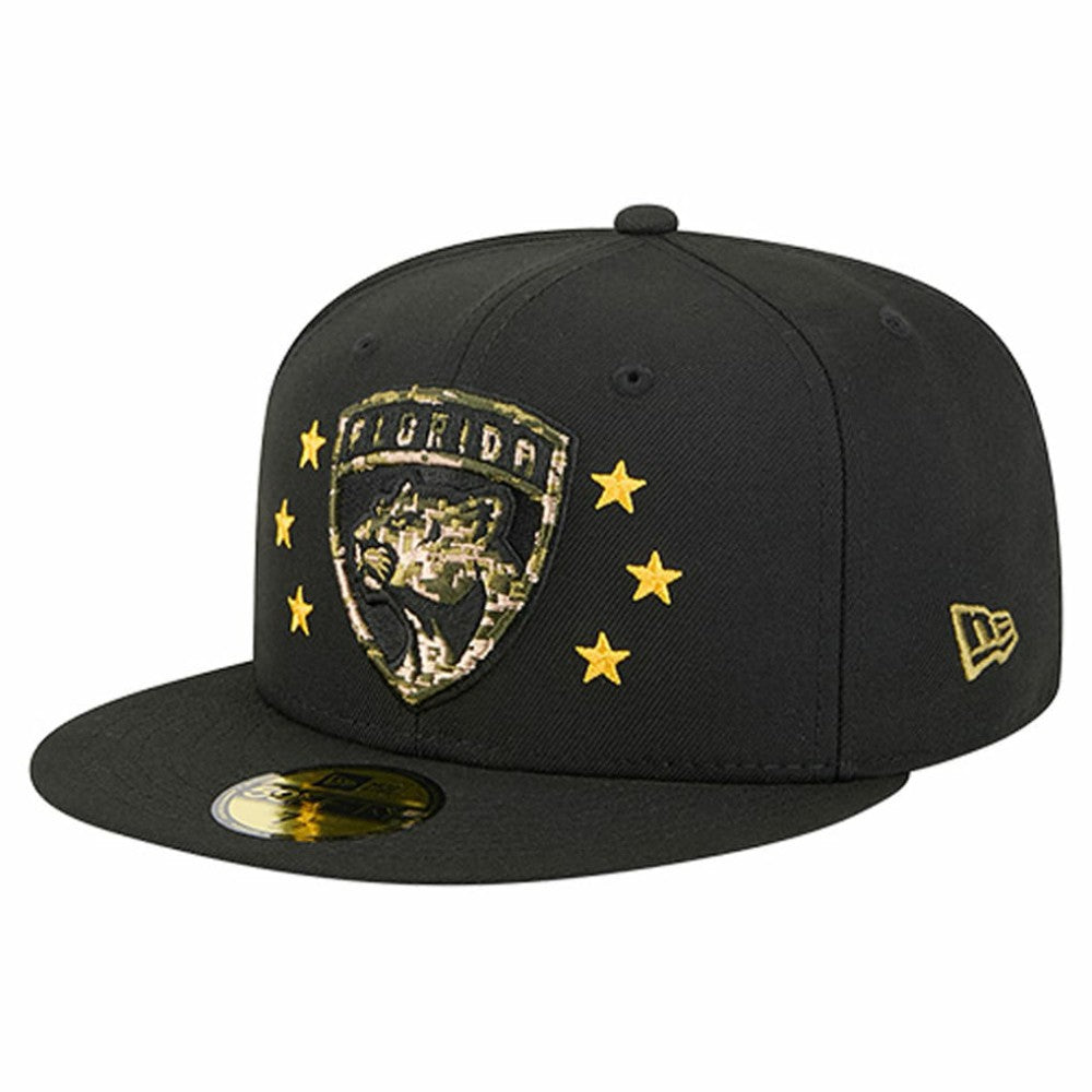 Florida Panthers New Era Military Appreciation Digital Camo Stars 59FIFTY Fitted Hat