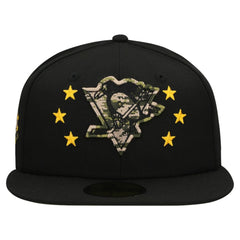 Pittsburgh Penguins New Era Military Appreciation Digital Camo Stars 59FIFTY Fitted Hat