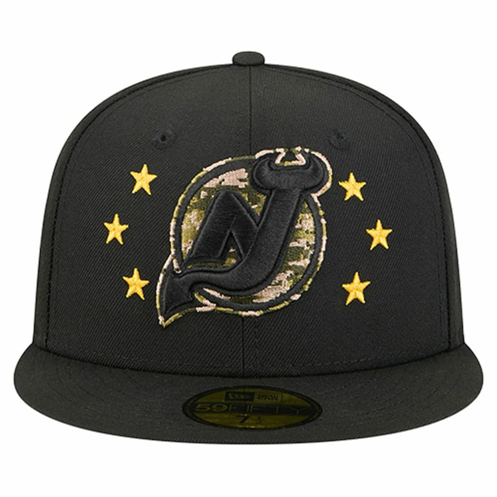New Jersey Devils New Era Military Appreciation Digital Camo Stars 59FIFTY Fitted Hat