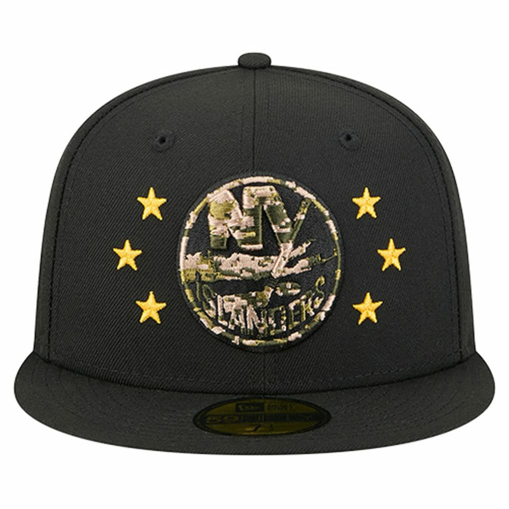New York Islanders New Era Military Appreciation Digital Camo Stars 59FIFTY Fitted Hat