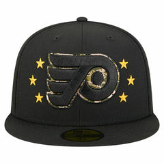 Philadelphia Flyers New Era Military Appreciation Digital Camo Stars 59FIFTY Fitted Hat