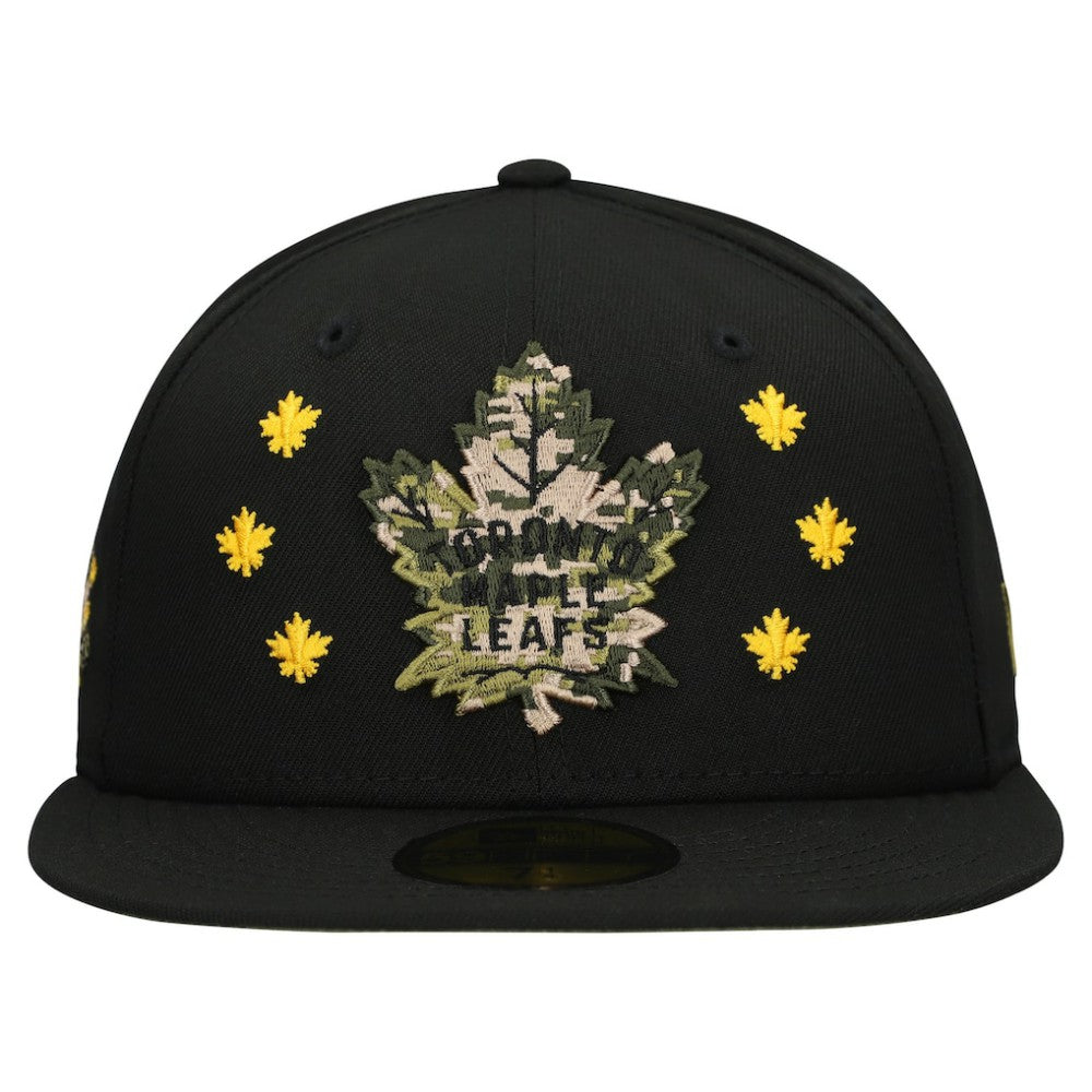 Toronto Maple Leafs New Era Military Appreciation Digital Camo Stars 59FIFTY Fitted Hat