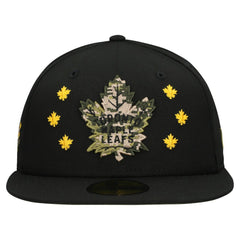 Toronto Maple Leafs New Era Military Appreciation Digital Camo Stars 59FIFTY Fitted Hat