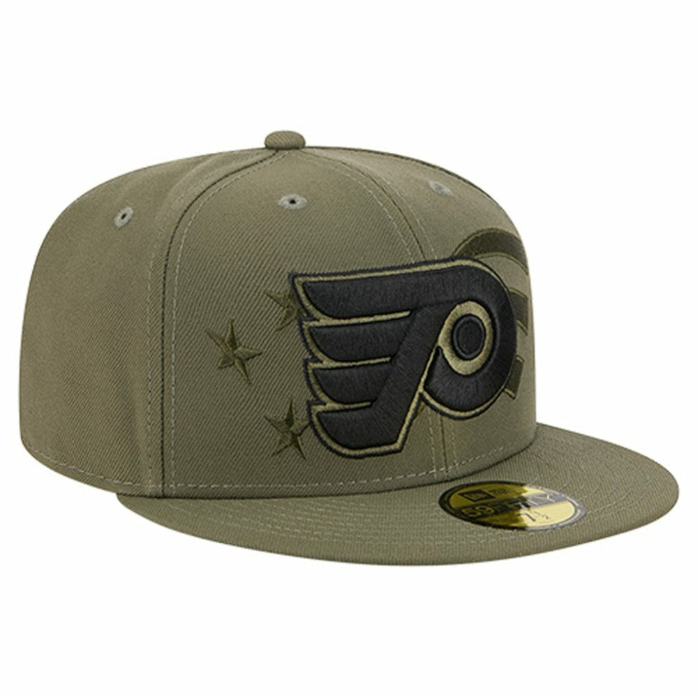 Philadelphia Flyers New Era Military Appreciation Flag 59FIFTY Fitted Hat