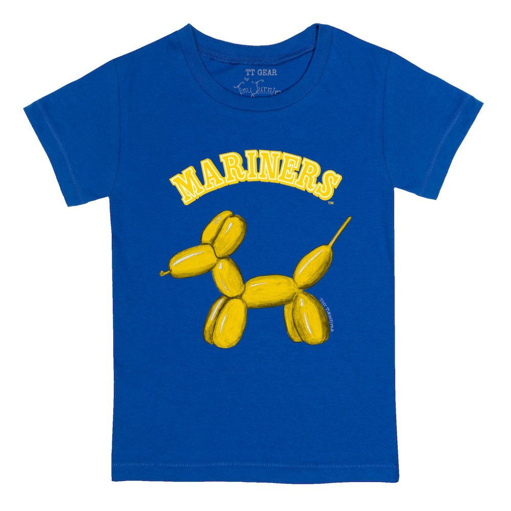 Seattle Mariners Tiny Turnip Youth Balloon Dog T-Shirt - Royal