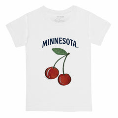 Minnesota Twins Tiny Turnip  Youth Cherries T-Shirt - White