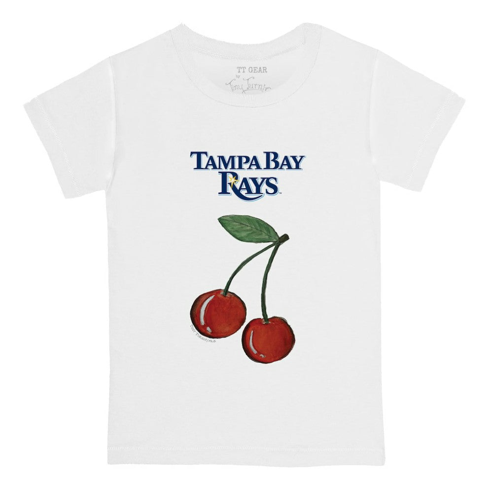 Tampa Bay Rays Tiny Turnip  Youth Cherries T-Shirt - White