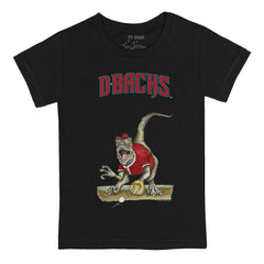 Arizona Diamondbacks Tiny Turnip Youth Velociraptor T-Shirt - Black