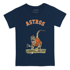Houston Astros Tiny Turnip Youth Velociraptor T-Shirt - Navy