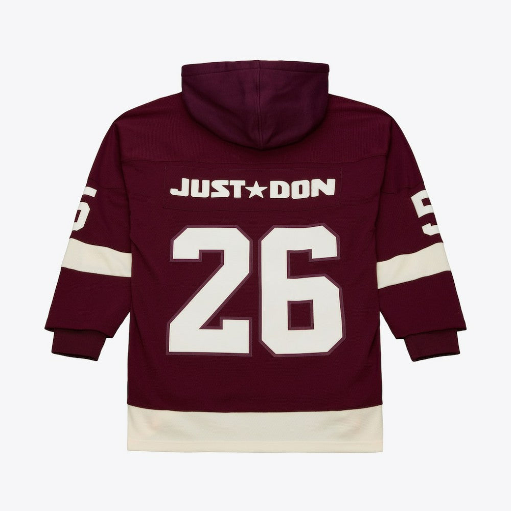 Detroit Red Wings Mitchell & Ness x Just Don Jersey Hoodie
