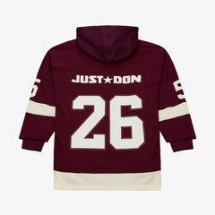 Detroit Red Wings Mitchell & Ness x Just Don Jersey Hoodie
