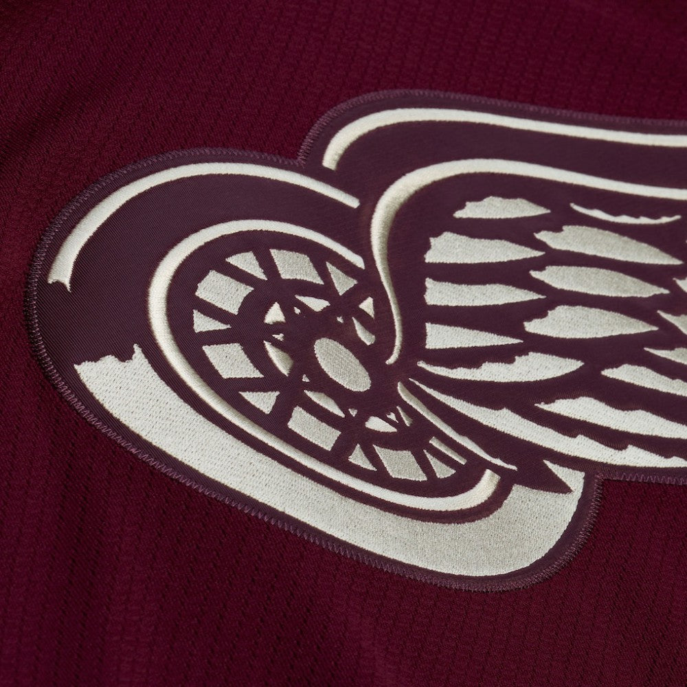 Detroit Red Wings Mitchell & Ness x Just Don Jersey Hoodie