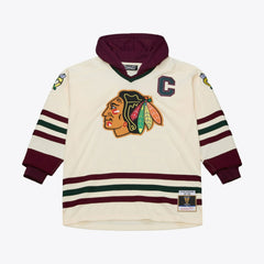 Chicago Blackhawks Mitchell & Ness x Just Don Jersey Hoodie