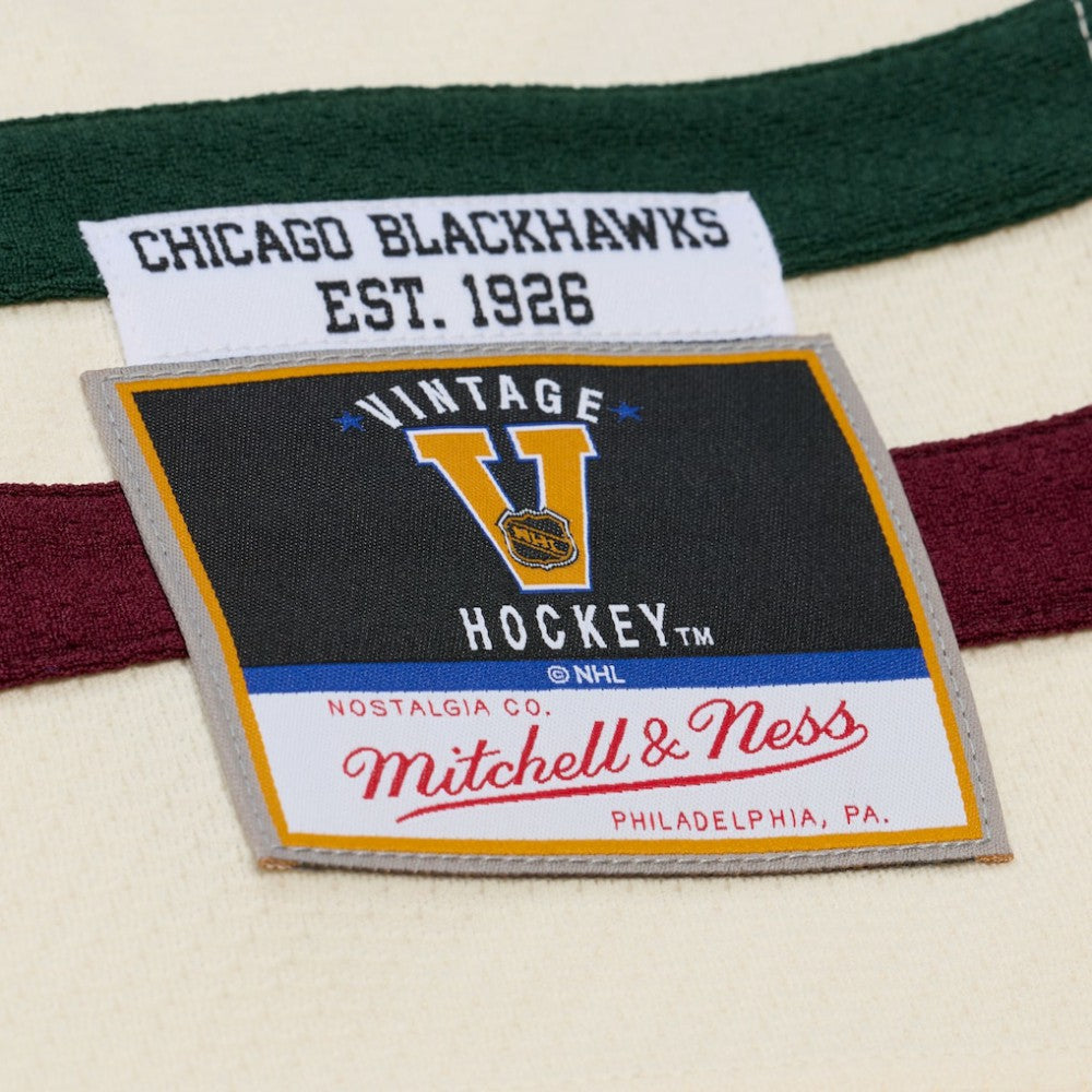 Chicago Blackhawks Mitchell & Ness x Just Don Jersey Hoodie