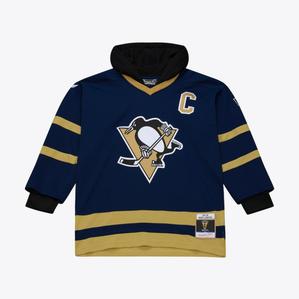 Pittsburgh Penguins Mitchell & Ness x Just Don Jersey Hoodie