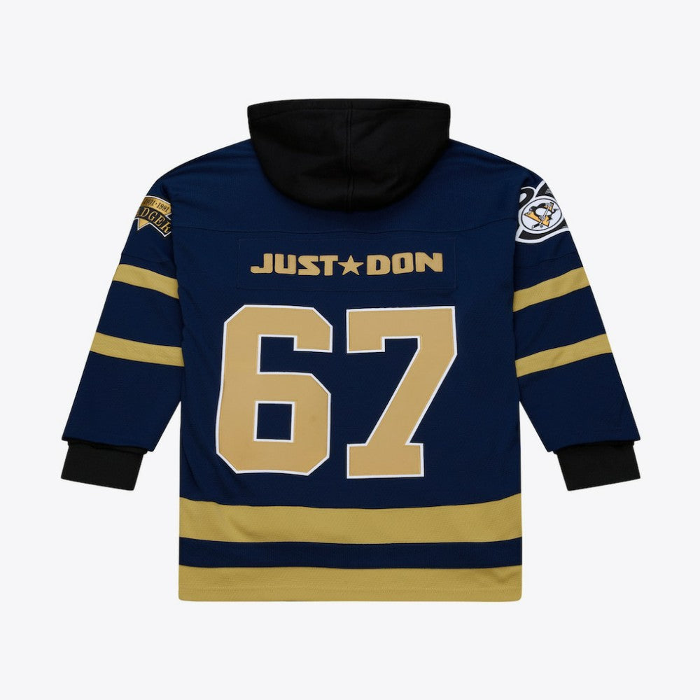 Pittsburgh Penguins Mitchell & Ness x Just Don Jersey Hoodie