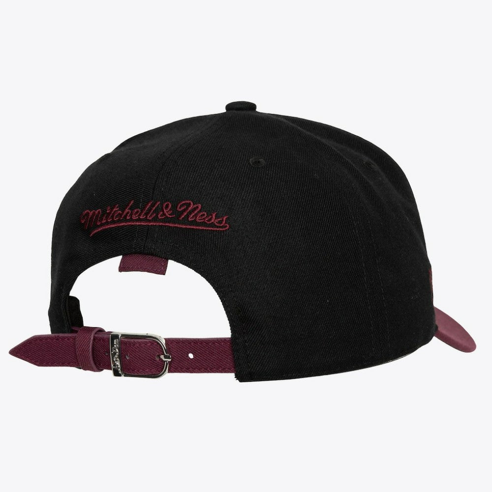 Detroit Red Wings Mitchell & Ness x Just Don Wave Script Pro Strapback Hat