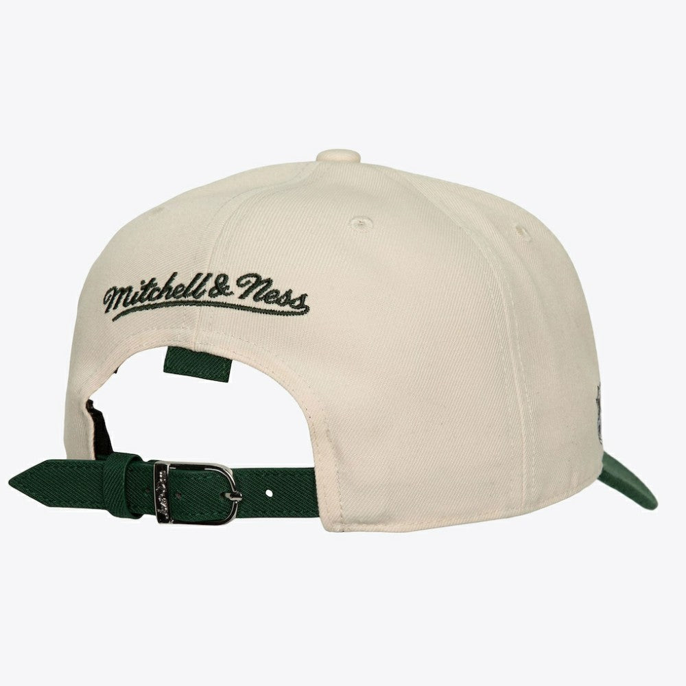 Toronto Maple Leafs Mitchell & Ness x Just Don Wave Script Pro Strapback Hat