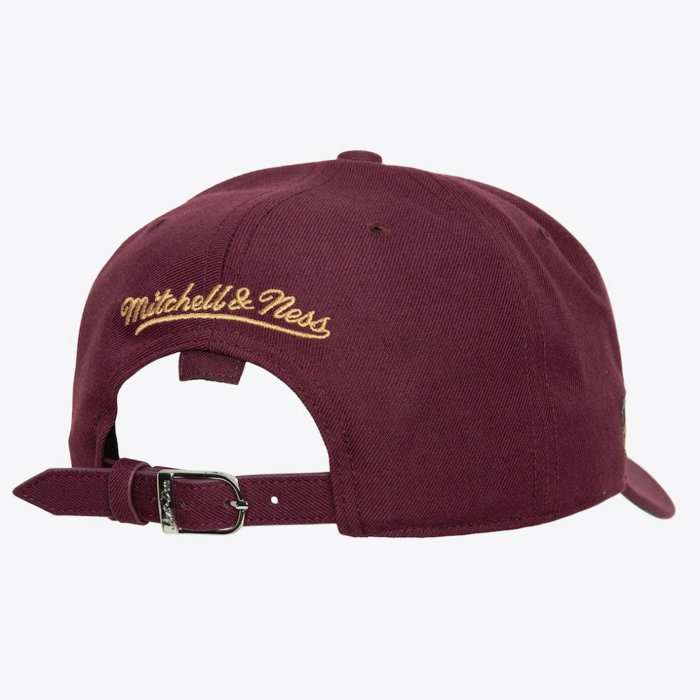 Florida Panthers Mitchell & Ness x Just Don Wave Script Pro Strapback Hat