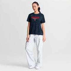 Cleveland Guardians Women's Authentic Collection Velocity Dri-FIT T-Shirt - Navy | Nike