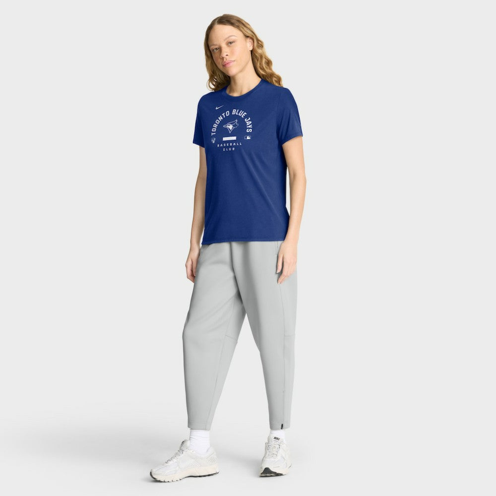 Toronto Blue Jays Women's Authentic Collection Early Work Tri-Blend Dri-FIT T-Shirt - Royal | Nike