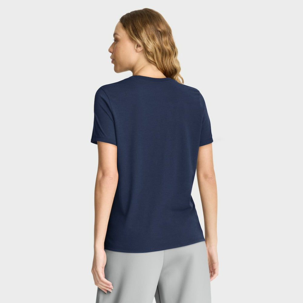 Boston Red Sox Women's Authentic Collection Early Work Tri-Blend Dri-FIT T-Shirt - Navy | Nike