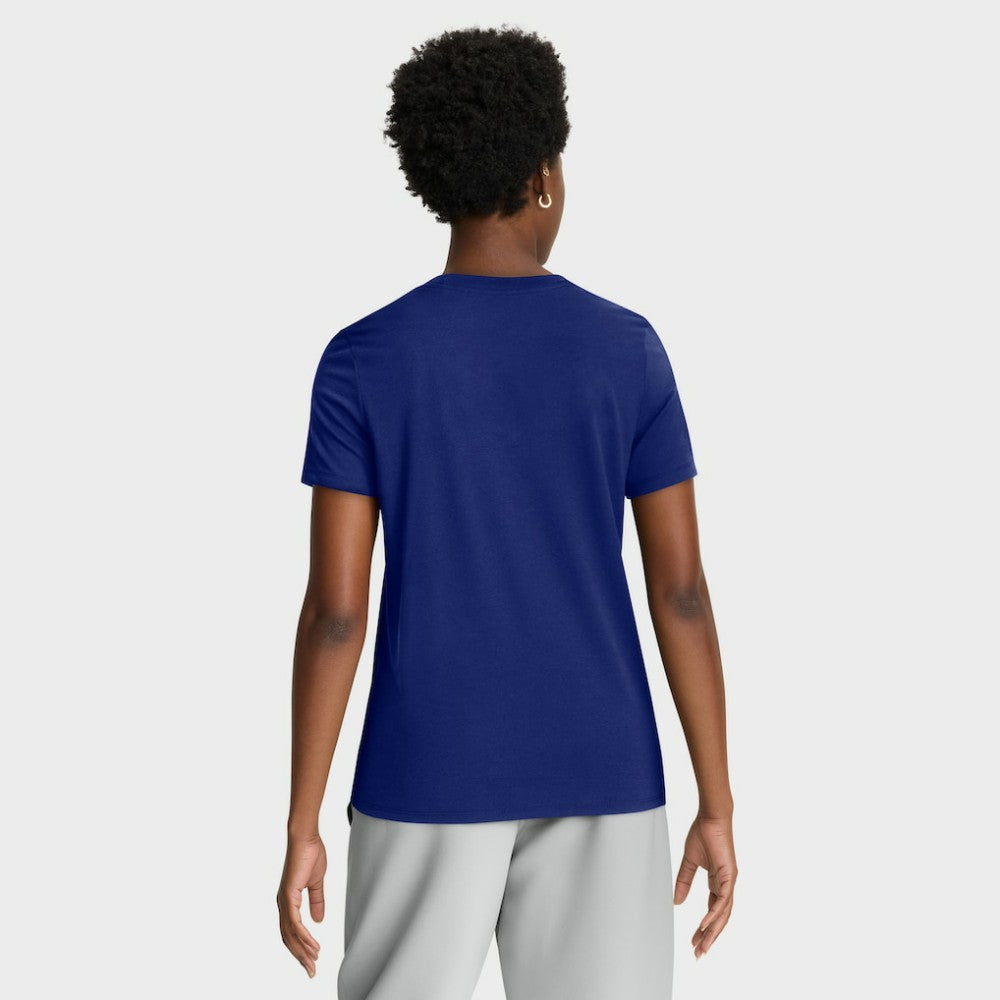 Los Angeles Dodgers Women's Authentic Collection Early Work Tri-Blend Dri-FIT T-Shirt - Royal | Nike