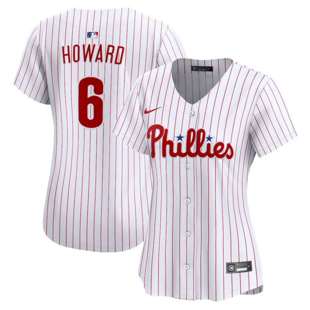 Ryan Howard Philadelphia Phillies Women's Limited Jersey - White | Nike