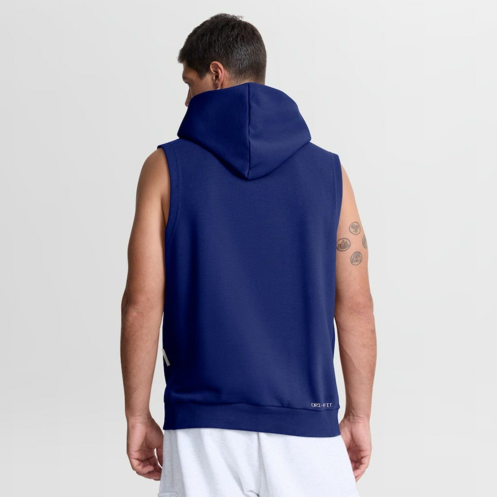 Los Angeles Dodgers Authentic Collection Standard Issue Dri-FIT Sleeveless Hoodie - Royal | Nike
