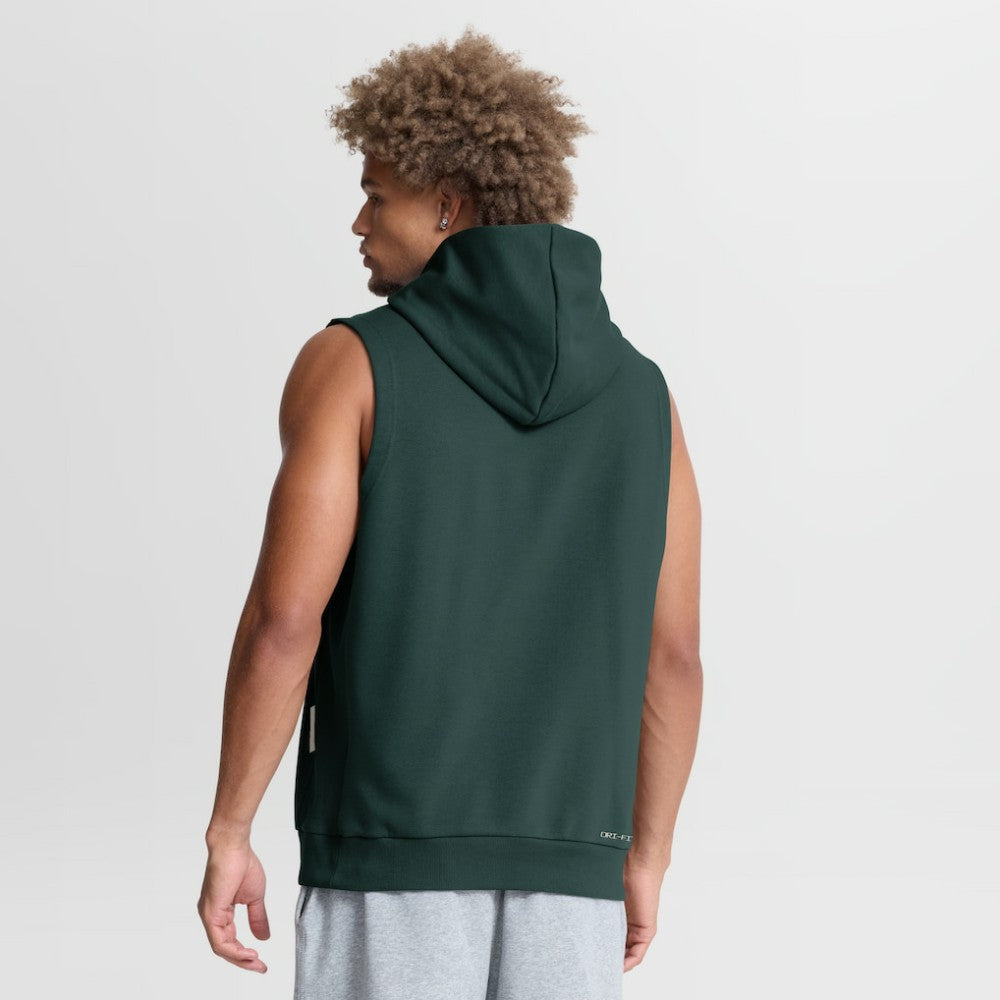 Athletics Authentic Collection Standard Issue Dri-FIT Sleeveless Hoodie - Green | Nike
