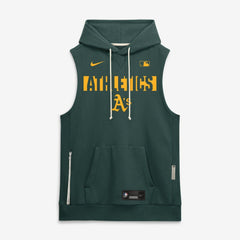 Athletics Authentic Collection Standard Issue Dri-FIT Sleeveless Hoodie - Green | Nike