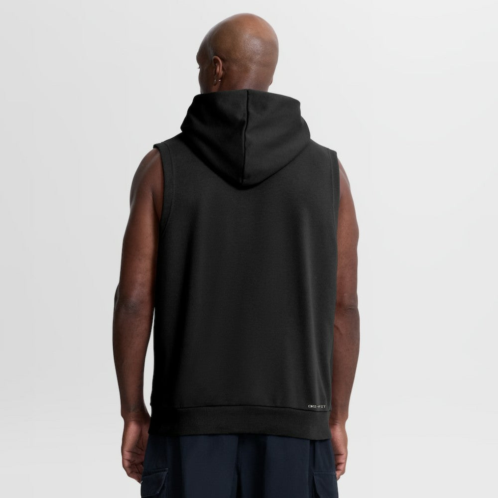 Baltimore Orioles Authentic Collection Standard Issue Dri-FIT Sleeveless Hoodie - Black | Nike