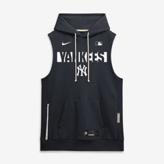 New York Yankees Authentic Collection Standard Issue Dri-FIT Sleeveless Hoodie - Navy | Nike