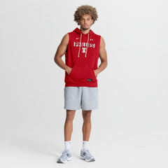 Philadelphia Phillies Authentic Collection Standard Issue Dri-FIT Sleeveless Hoodie - Red | Nike