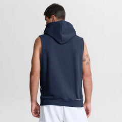 Seattle Mariners Authentic Collection Standard Issue Dri-FIT Sleeveless Hoodie - Navy | Nike