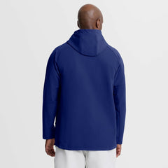 Texas Rangers Authentic Collection Raglan Therma-FIT Full-Zip Hooded Jacket - Royal | Nike