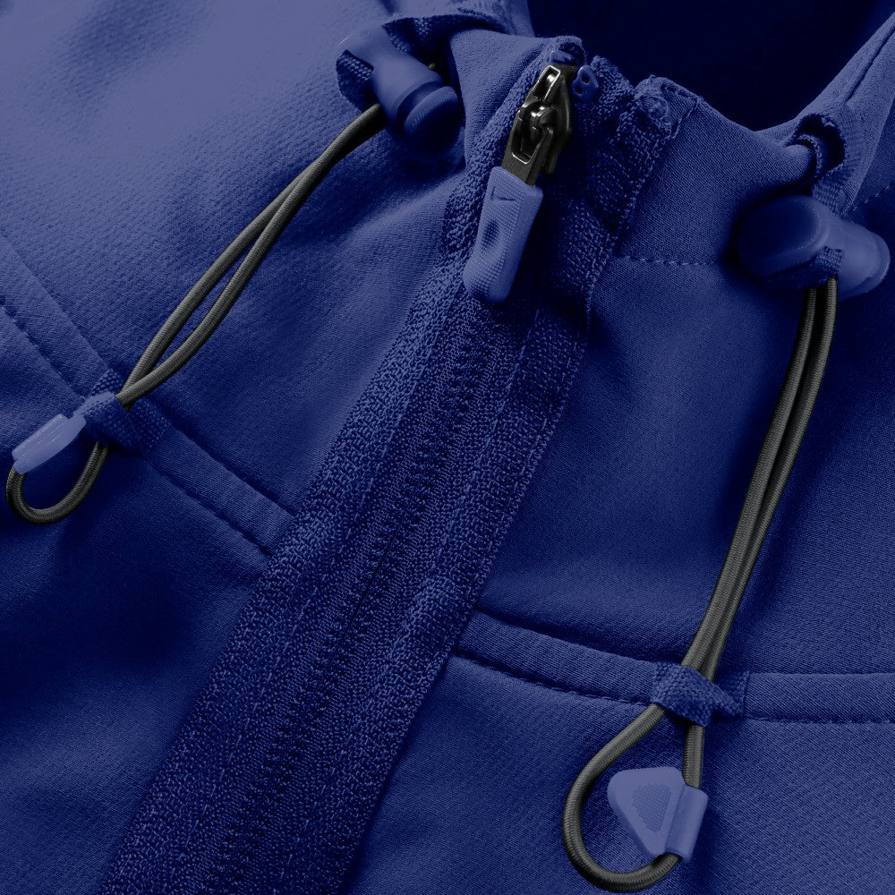 Los Angeles Dodgers Authentic Collection Raglan Therma-FIT Full-Zip Hooded Jacket - Royal | Nike