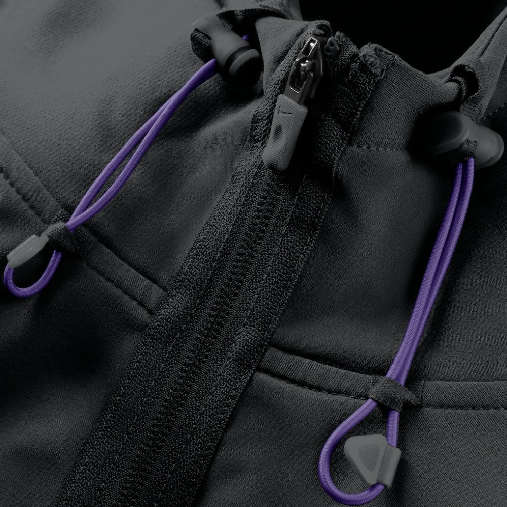 Colorado Rockies Authentic Collection Raglan Therma-FIT Full-Zip Hooded Jacket - Black | Nike