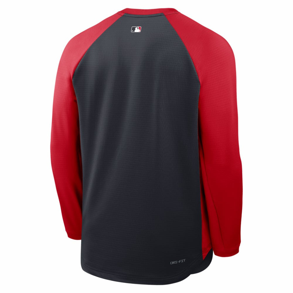 Washington Nationals Authentic Collection Raglan Dri-FIT Sweatshirt - Navy | Nike