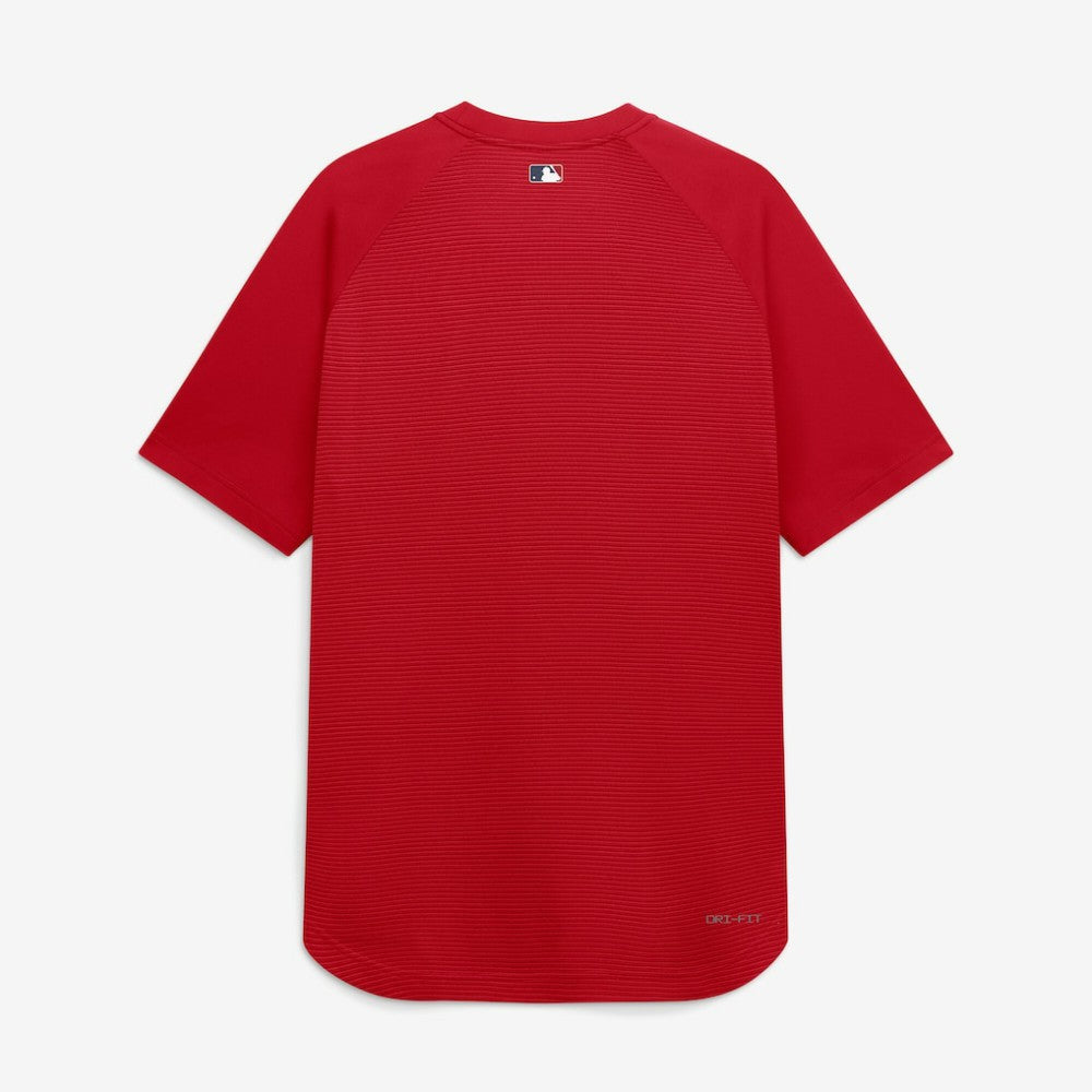 Washington Nationals Authentic Collection Batting Practice Pre-Game Raglan Dri-FIT Top - Red | Nike