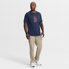 Boston Red Sox Authentic Collection Batting Practice Pre-Game Raglan Dri-FIT Top - Navy | Nike