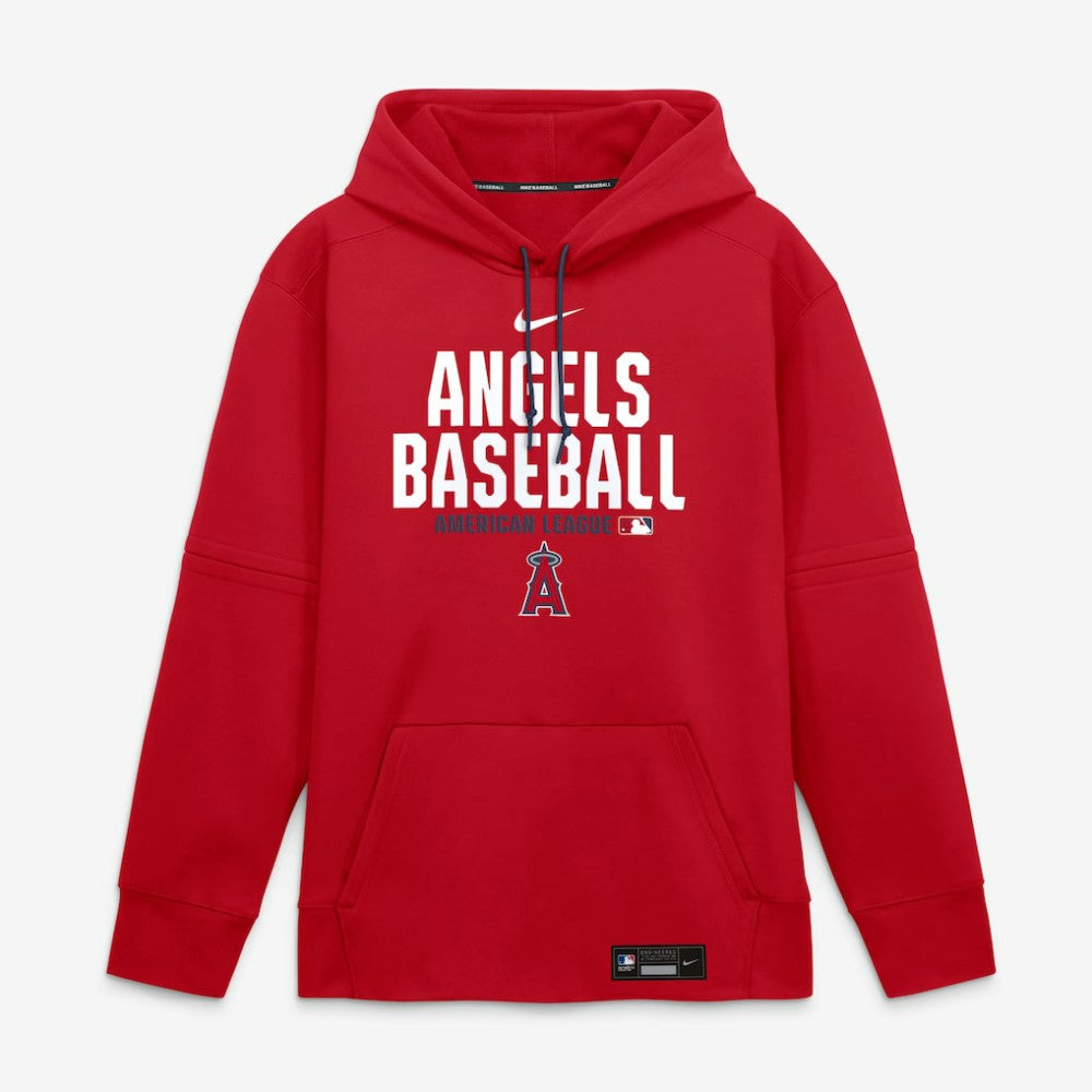 Los Angeles Angels Authentic Collection Therma-FIT Hoodie - Red | Nike