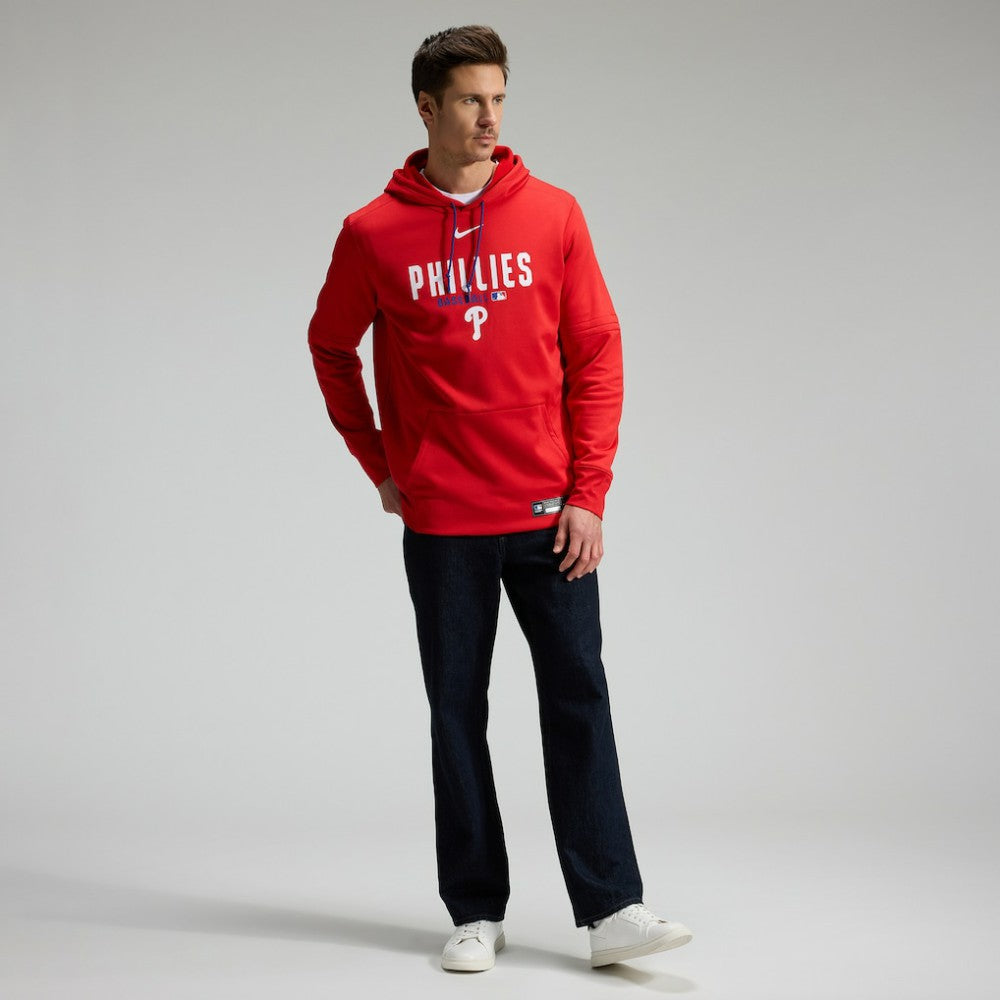 Philadelphia Phillies Authentic Collection Therma-FIT Hoodie - Red | Nike