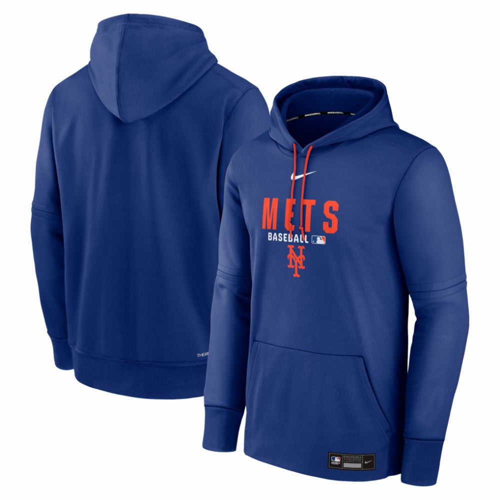 New York Mets Authentic Collection Therma-FIT Hoodie - Royal | Nike