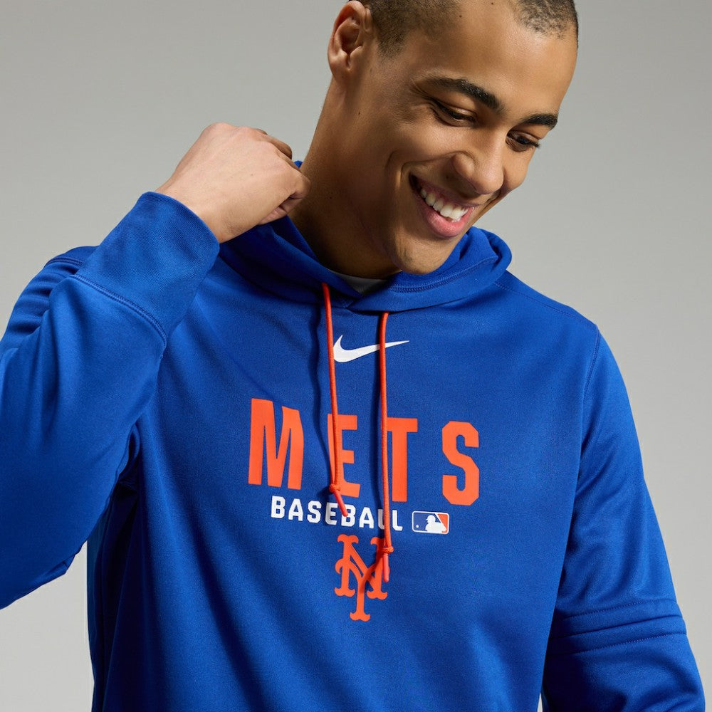 New York Mets Authentic Collection Therma-FIT Hoodie - Royal | Nike