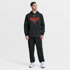 Baltimore Orioles Authentic Collection Therma-FIT Hoodie - Black | Nike