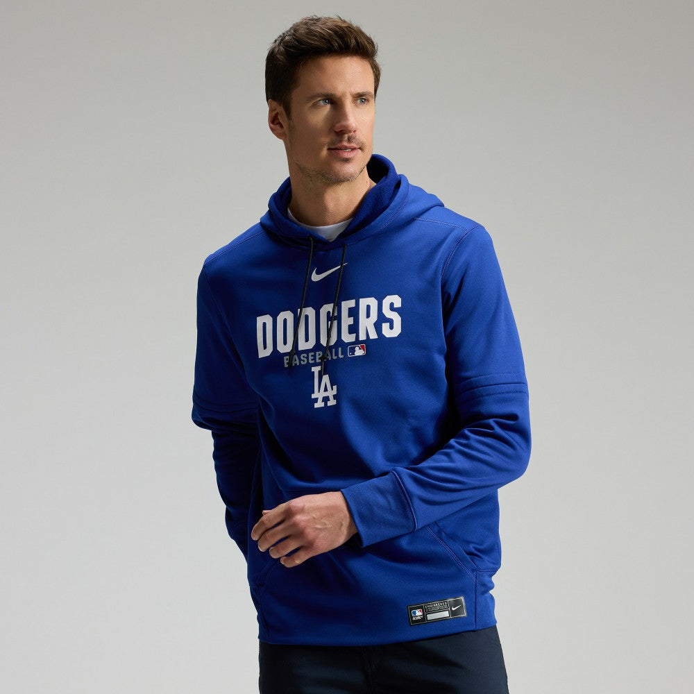 Los Angeles Dodgers Authentic Collection Therma-FIT Hoodie - Royal | Nike