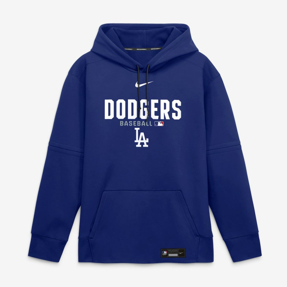 Los Angeles Dodgers Authentic Collection Therma-FIT Hoodie - Royal | Nike